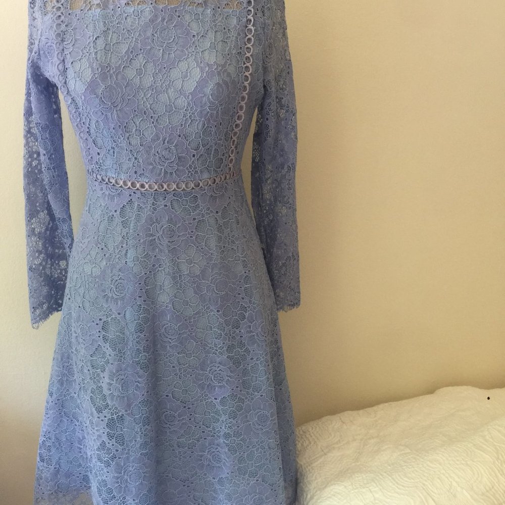 Kate Middleton Lilac Lace Dress